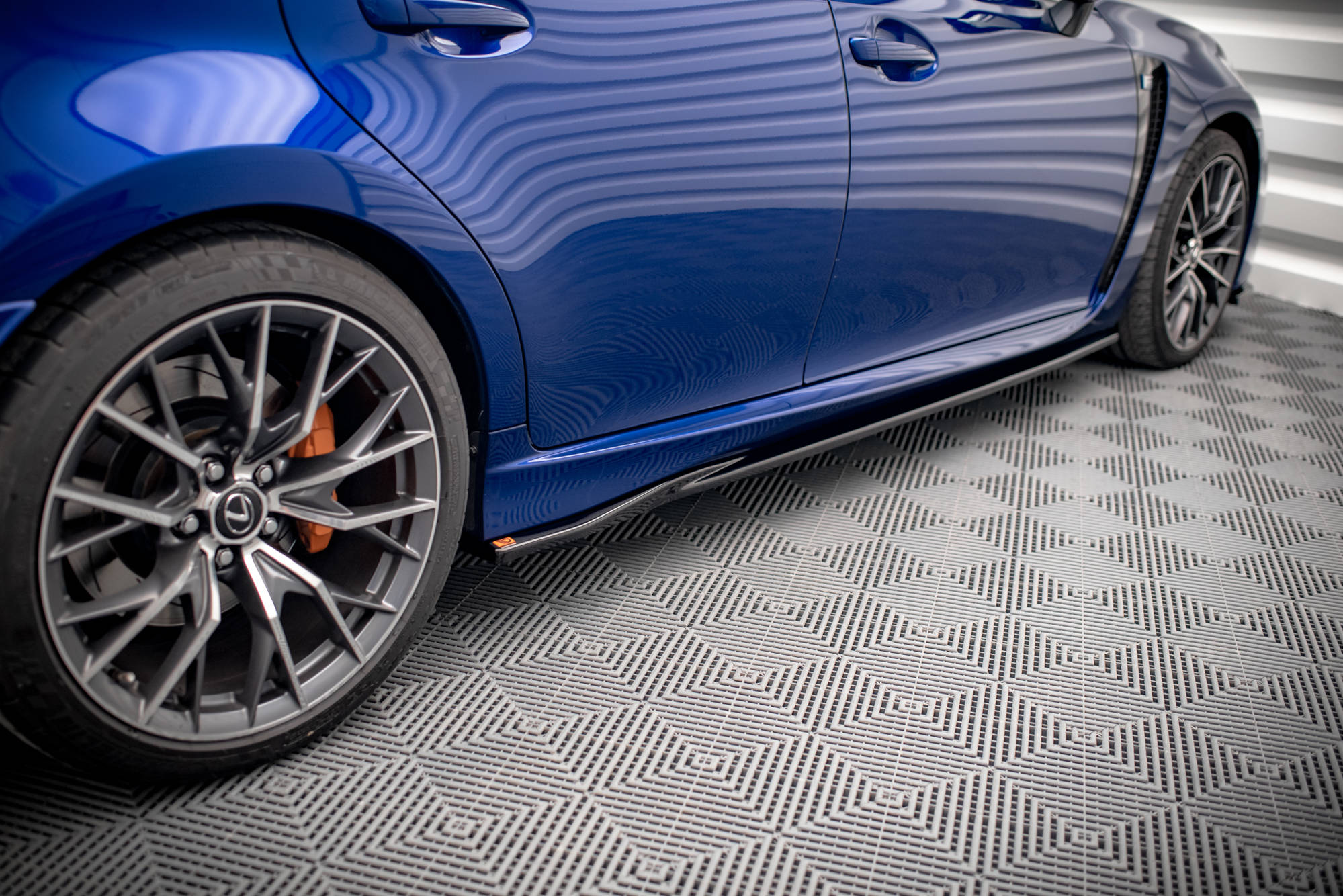 Sæt med splitters lexus gs f mk4 ansigtsløftning