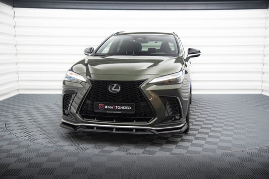 Set of splitters lexus nx f-sport mk2