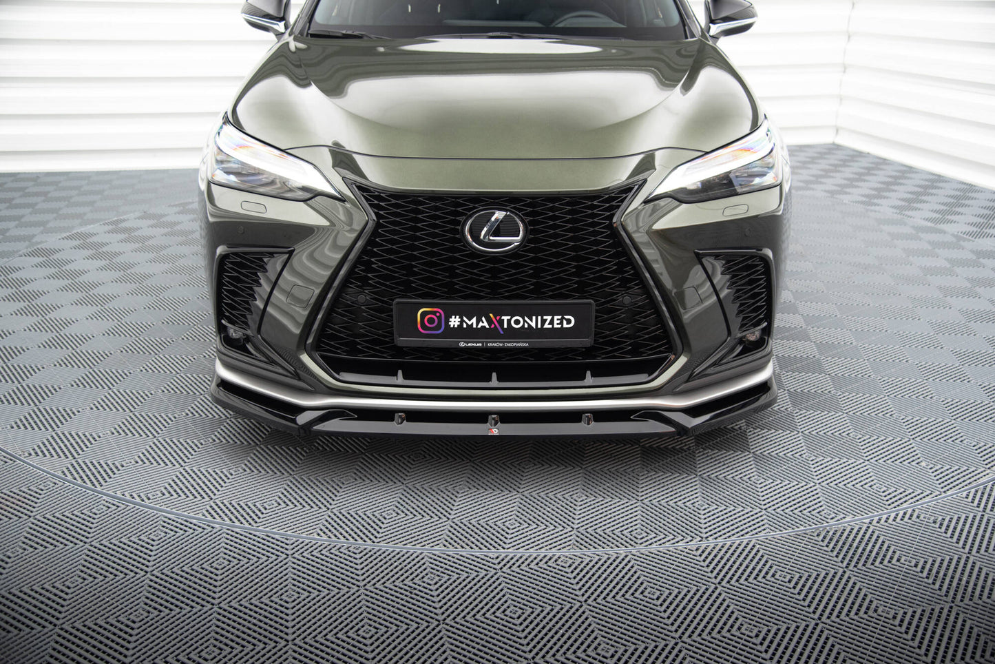 Set of splitters lexus nx f-sport mk2