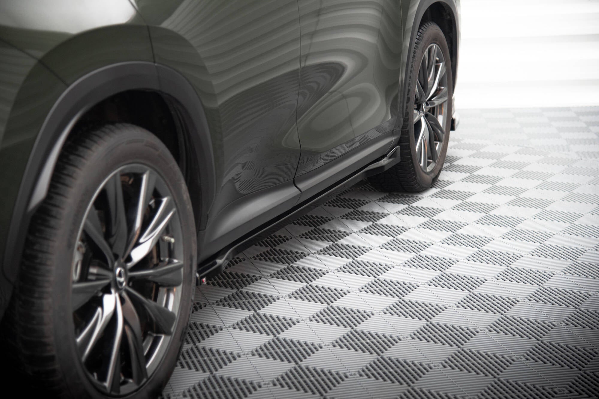 Set of splitters lexus nx f-sport mk2