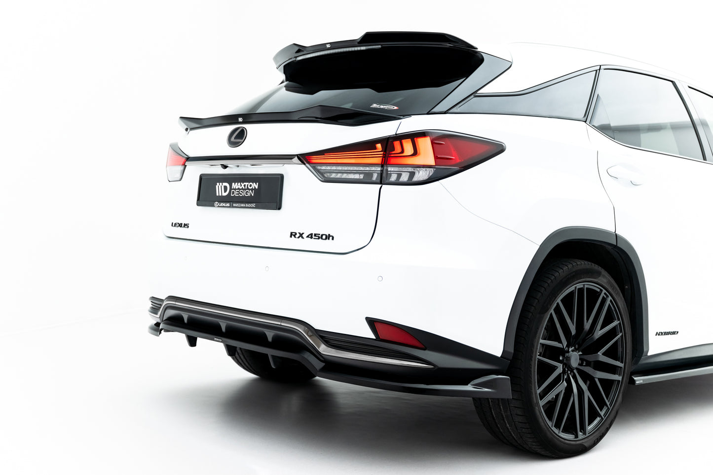 Set of splitters lexus rx f-sport mk4 facelift