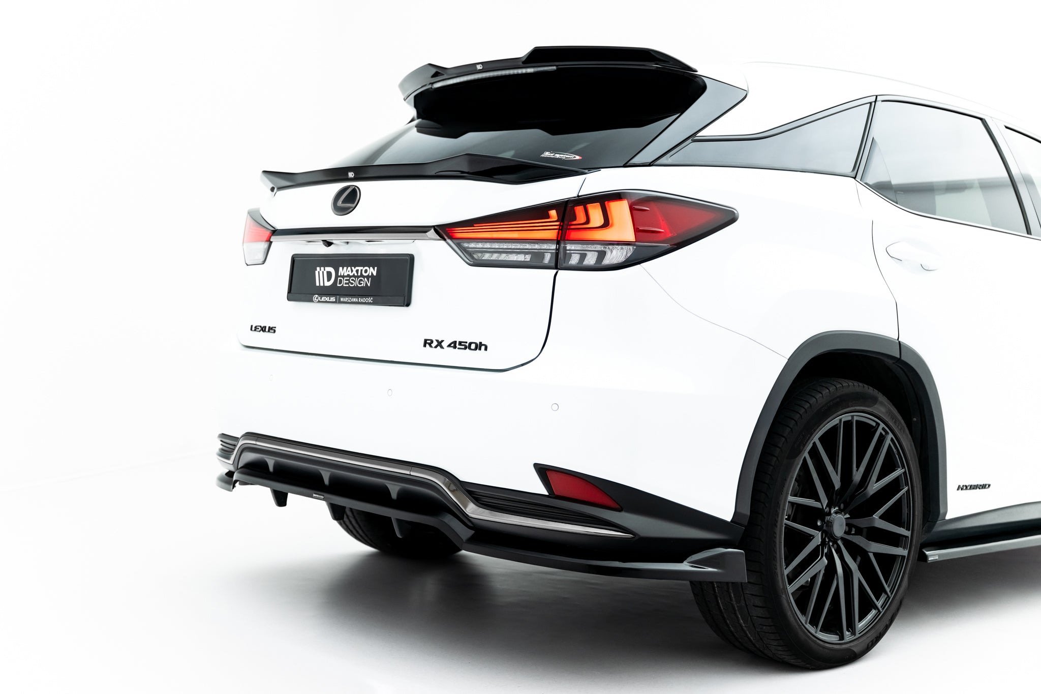 Lexus RX F-Sport Mk4 Faceliftin splitterit