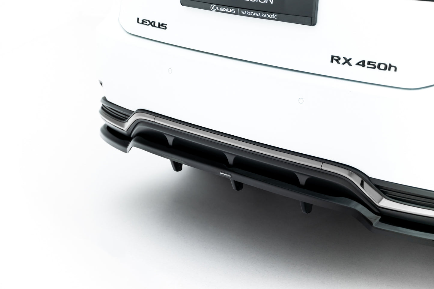 Set of splitters lexus rx f-sport mk4 facelift