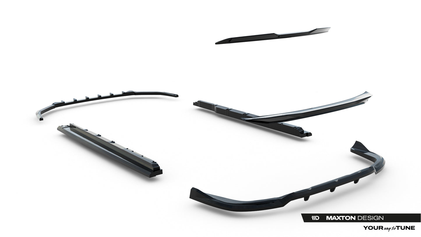 Set of splitters lexus rx f-sport mk4 facelift