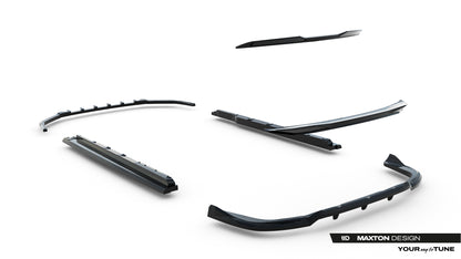 Set of splitters lexus rx f-sport mk4 facelift