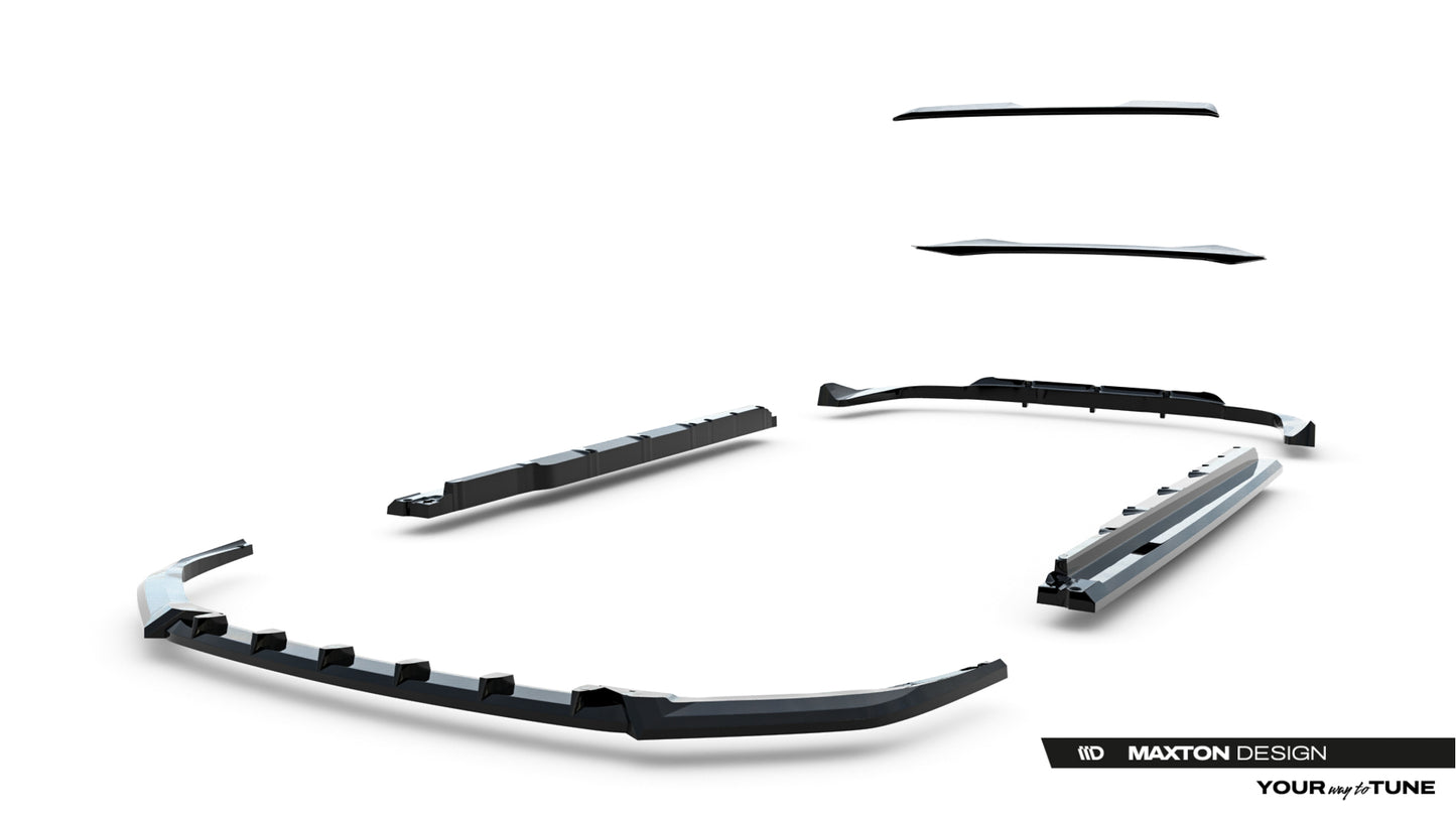 Set of splitters lexus rx f-sport mk4 facelift