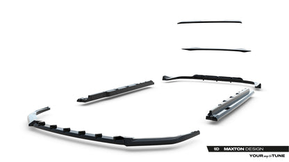 Set of splitters lexus rx f-sport mk4 facelift