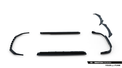 Set of splitters lexus rx f-sport mk4 facelift