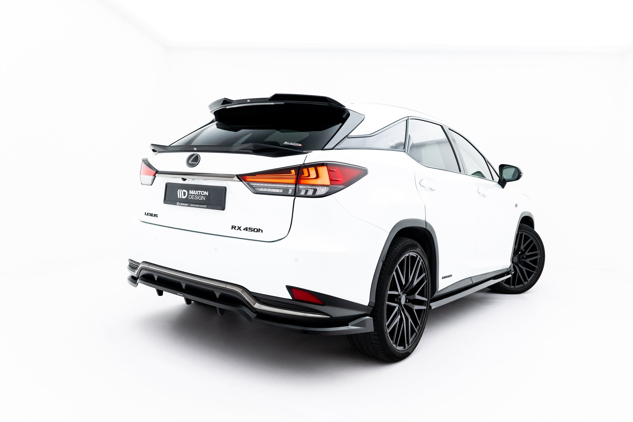 Lexus RX F-Sport Mk4 Faceliftin splitterit