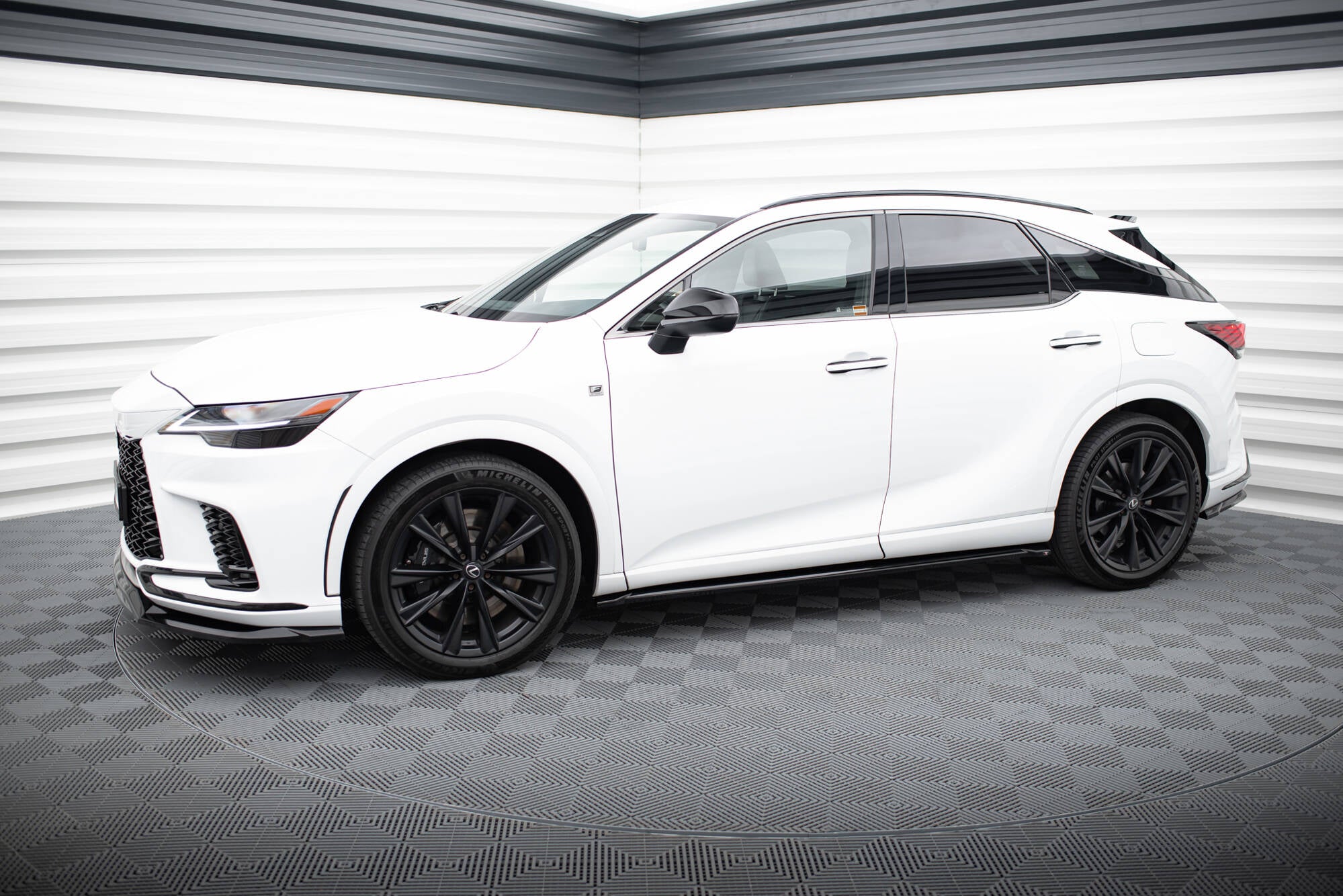 Set of splitters lexus rx f-sport mk5