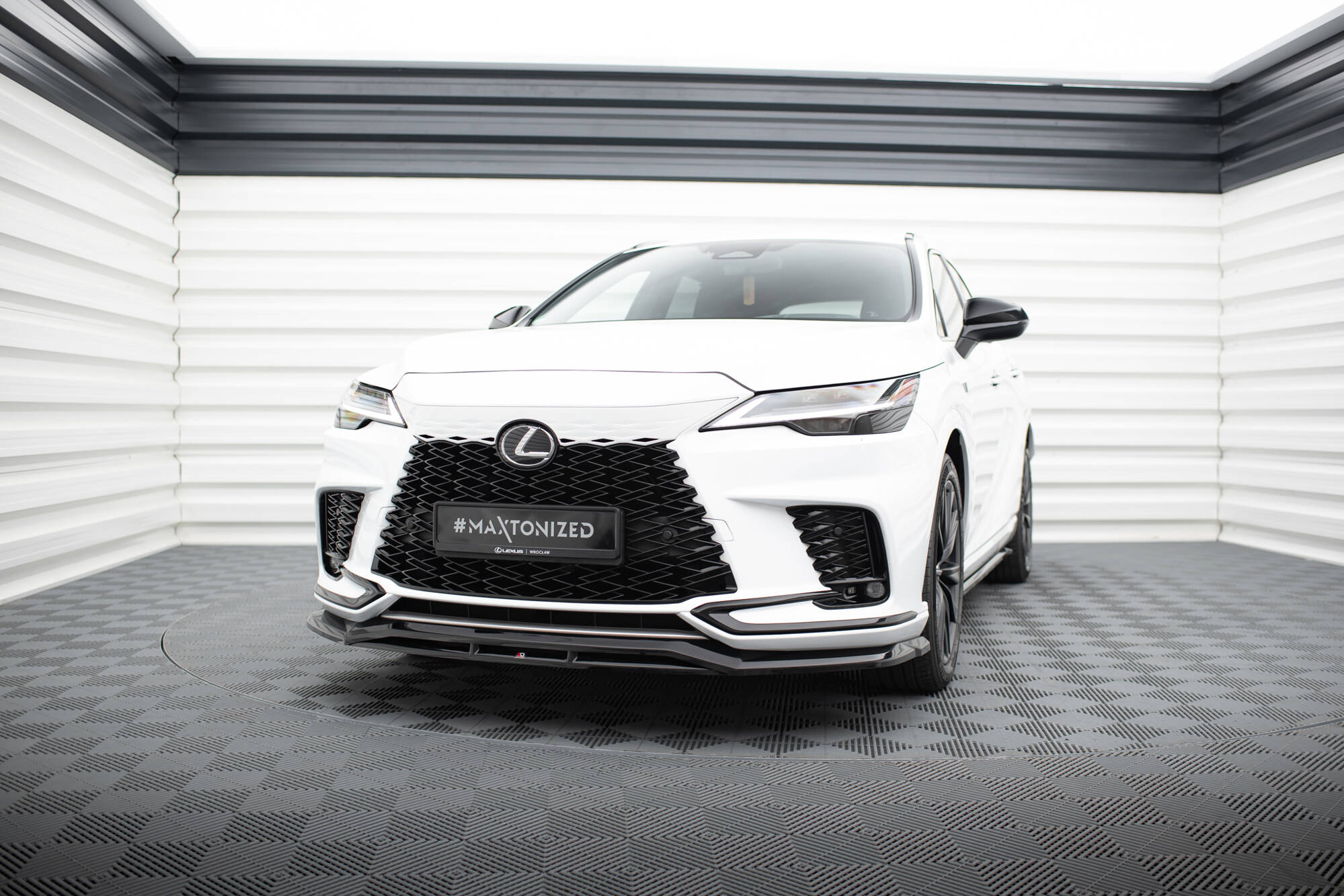 Set of splitters lexus rx f-sport mk5