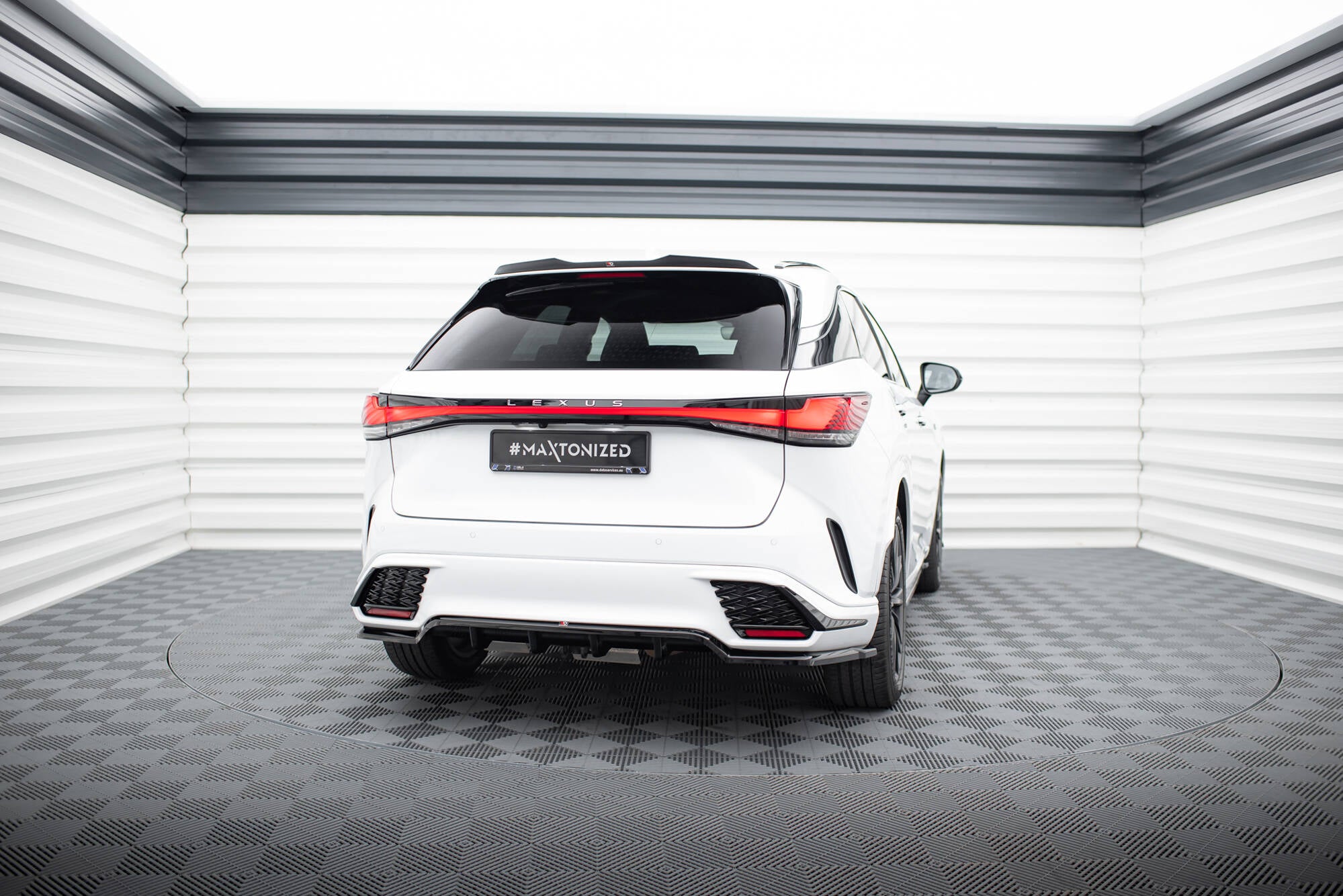 Set of splitters lexus rx f-sport mk5