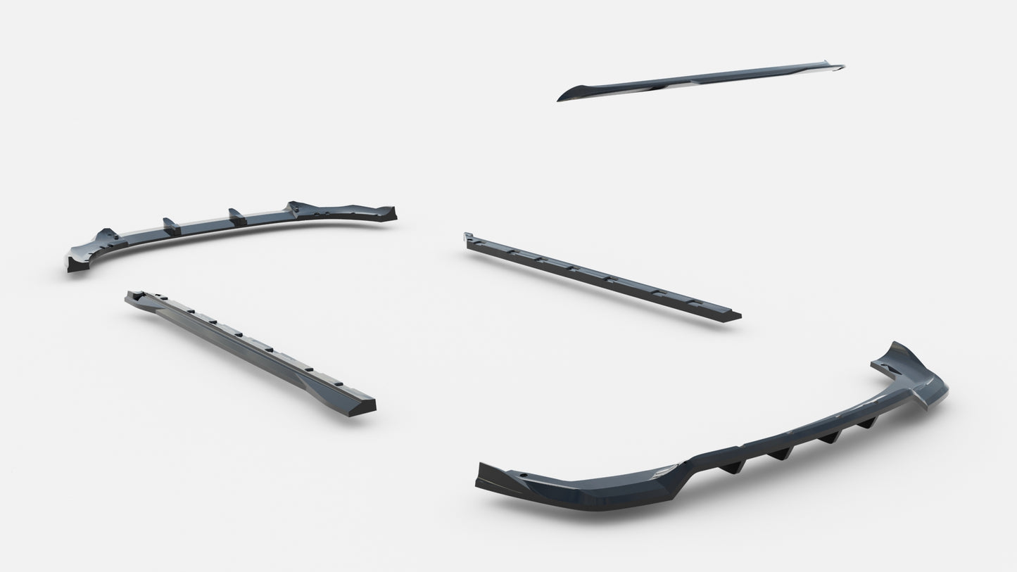 Set of splitters mg hs mk1 facelift