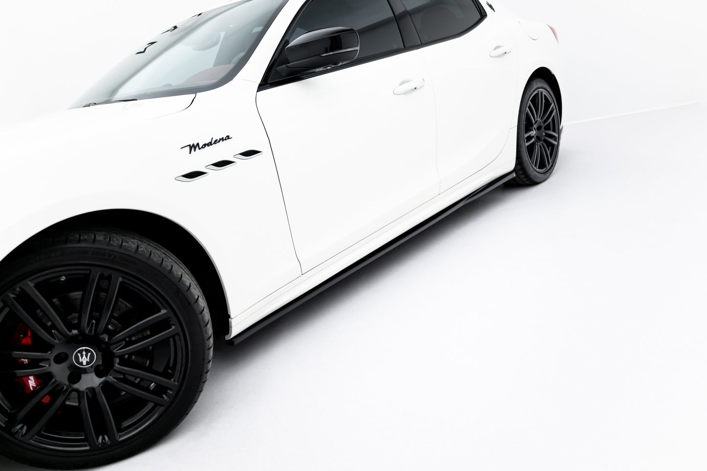 Set of splitters maserati ghibli modena mk3 facelift