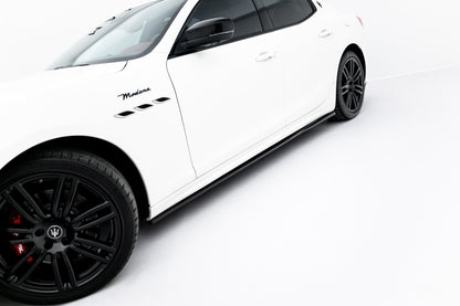 Set of splitters maserati ghibli modena mk3 facelift