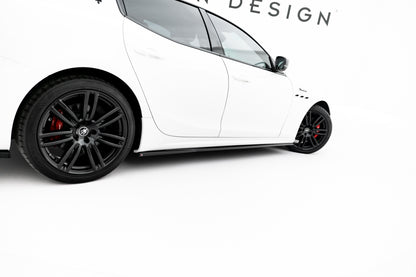 Set of splitters maserati ghibli modena mk3 facelift