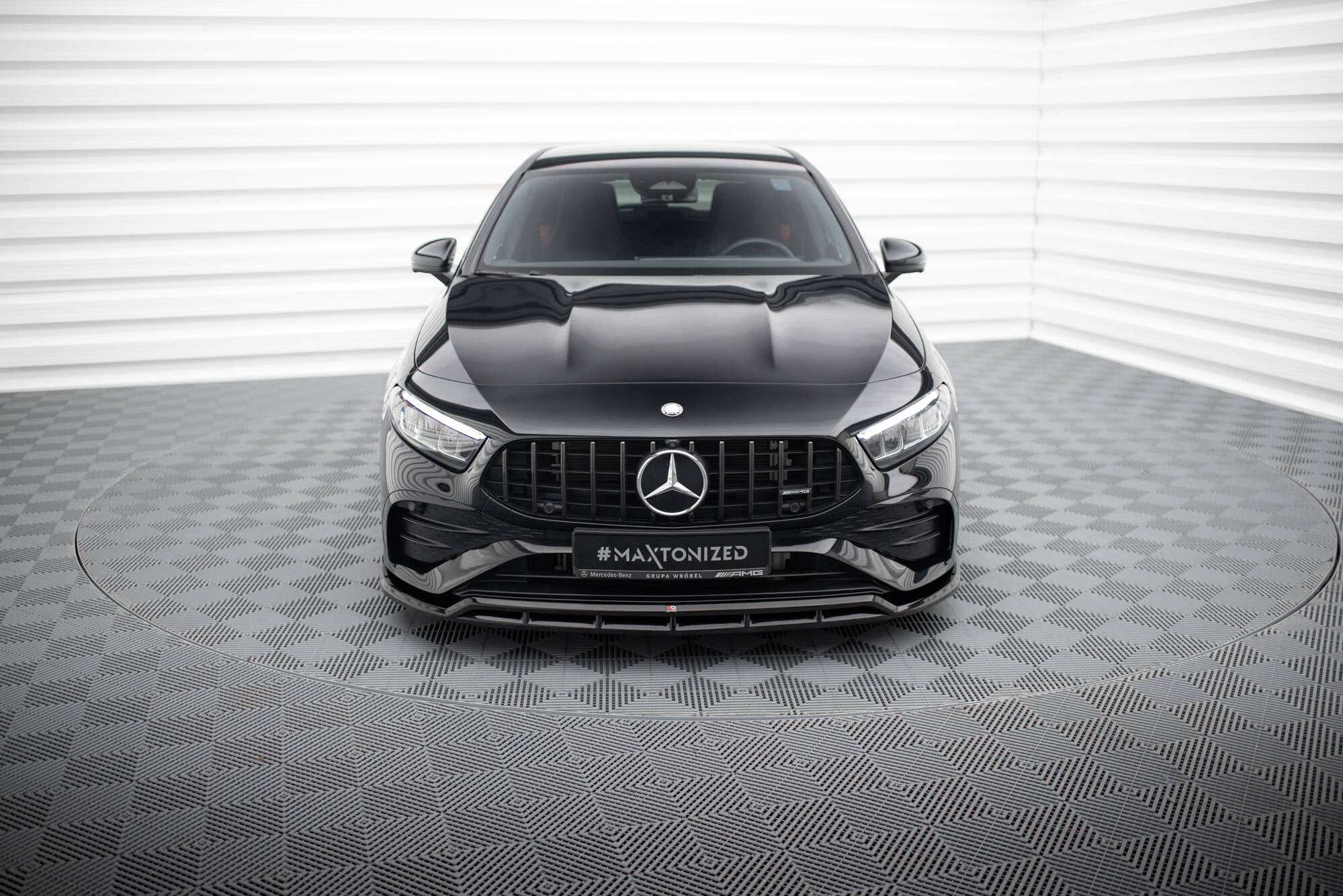 Set of splitters mercedes-amg a35 hatchback w177 facelift