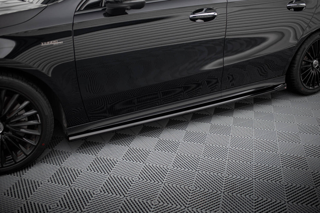 Set of splitters mercedes-amg a35 hatchback w177 facelift