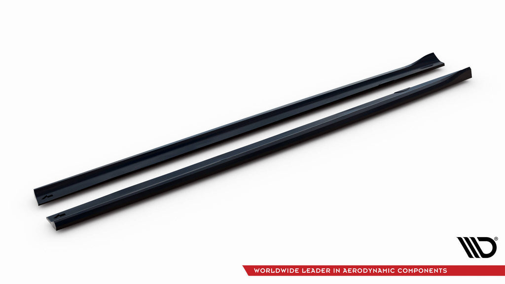 Set of splitters mercedes-amg a35 hatchback w177 facelift