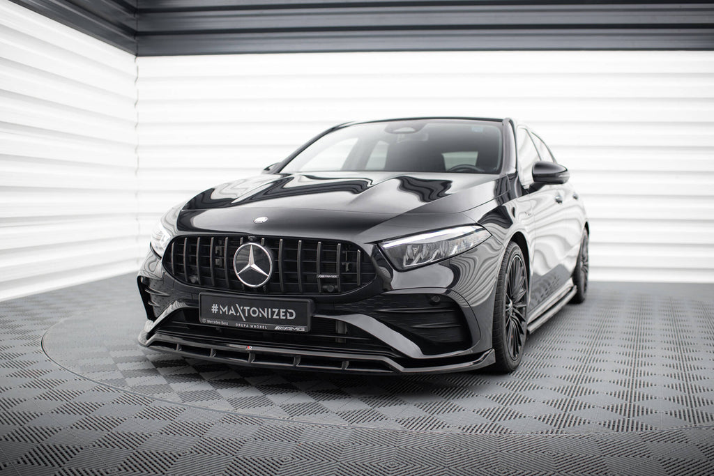 Set of splitters mercedes-amg a35 hatchback w177 facelift