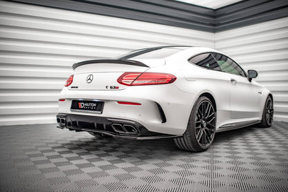 Set of splitters mercedes-amg c 63 coupe amg aero pack c205 facelift