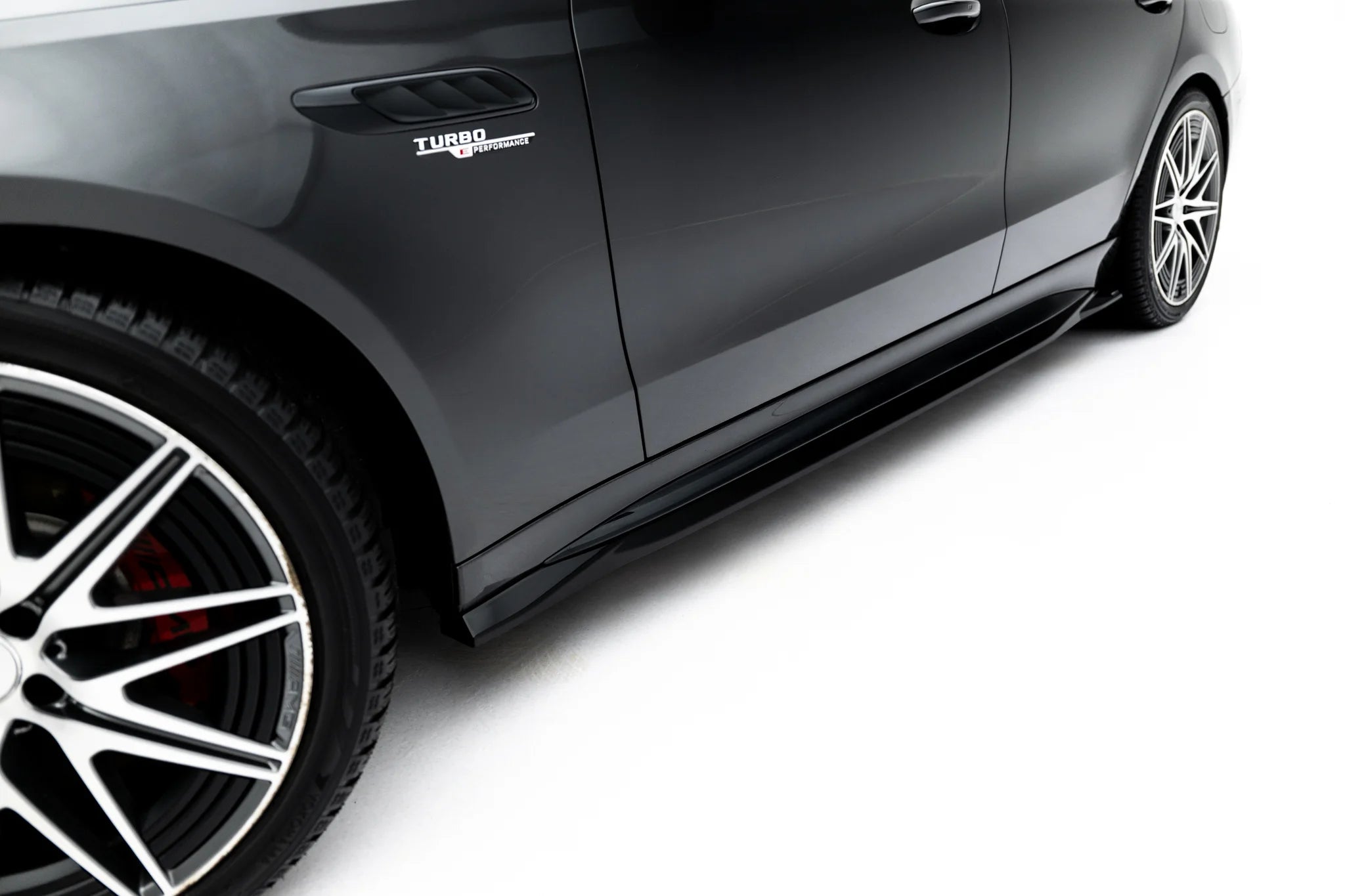 Sett med splittere mercedes-amg c63 sedan / stationcar w206 / s206