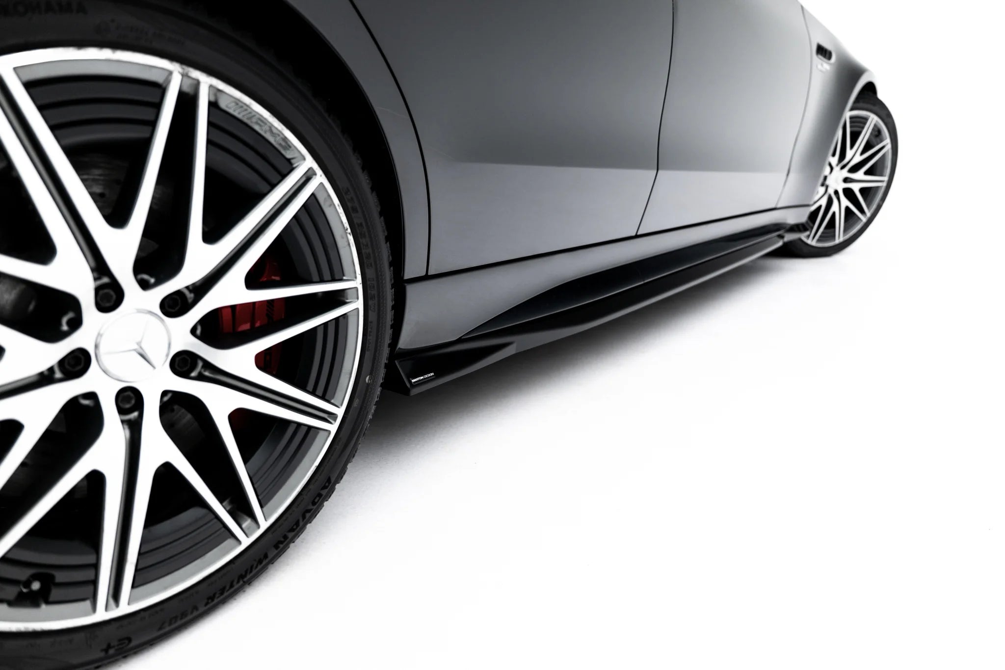 Sett med splittere mercedes-amg c63 sedan / stationcar w206 / s206