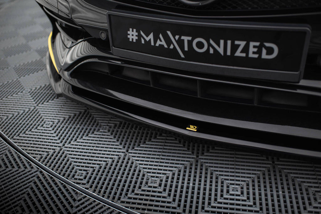 Set of splitters mercedes-amg cla 45 aero c117 facelift