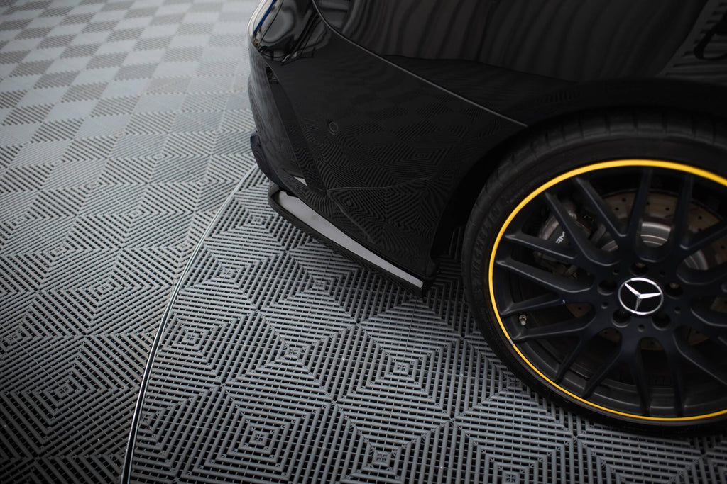 Set of splitters mercedes-amg cla 45 aero c117 facelift