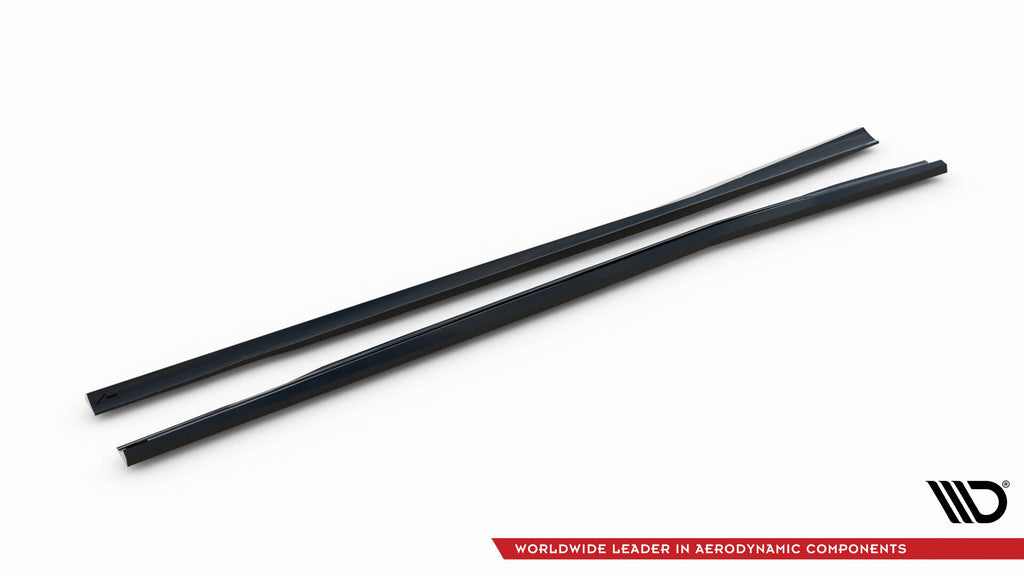 Set of splitters mercedes-amg cla 45 aero c117 facelift