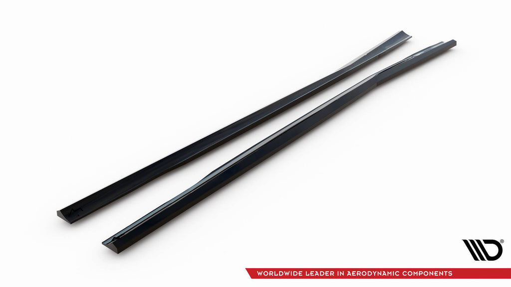 Set of splitters mercedes-amg cla 45 aero c117 facelift
