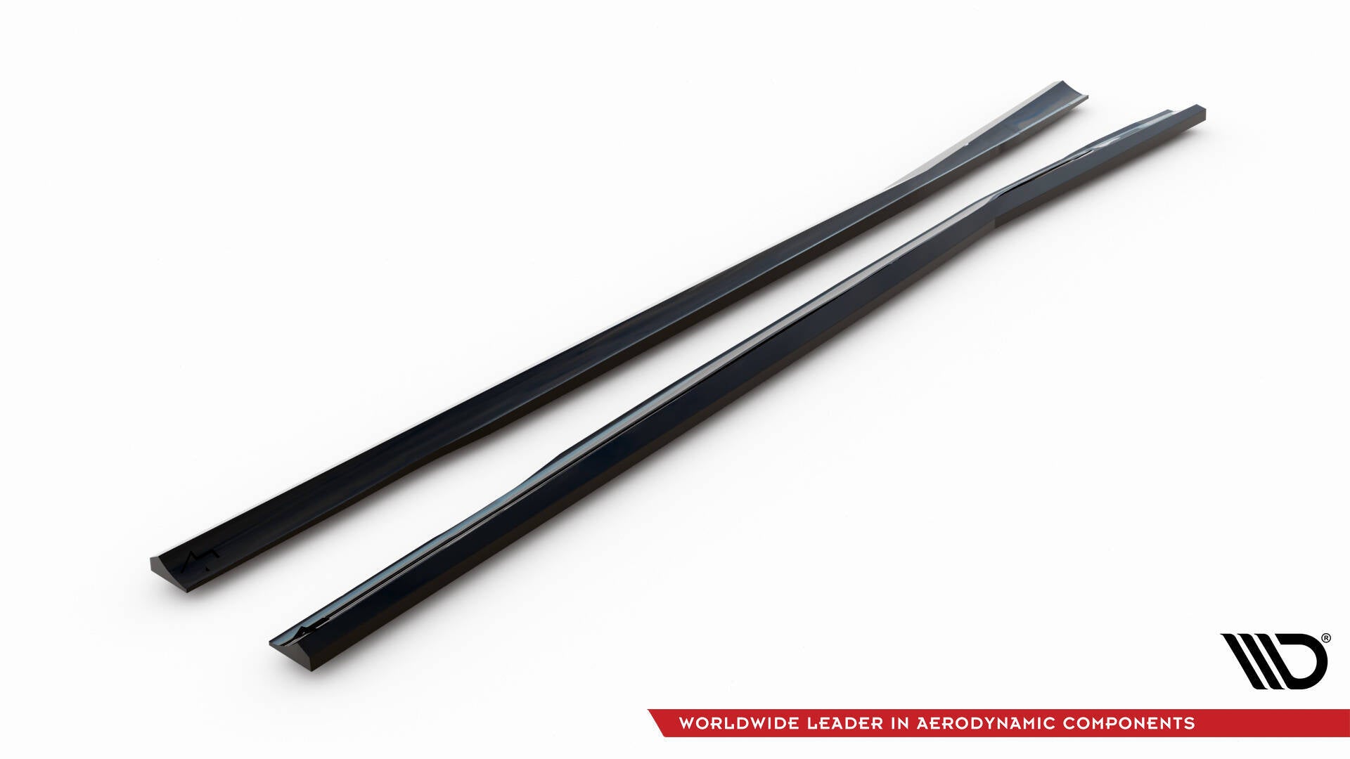 Set of splitters mercedes-amg cla 45 aero c117 facelift
