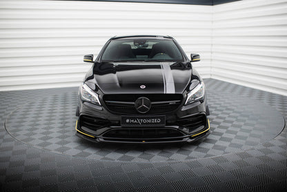 Set of splitters mercedes-amg cla 45 aero c117 facelift