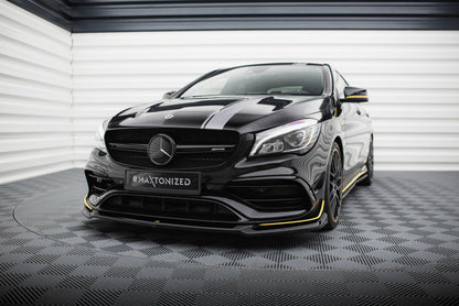 Set of splitters mercedes-amg cla 45 aero c117 facelift