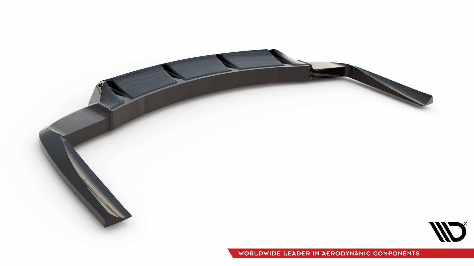 Set of splitters mercedes-amg cla 45 aero c117 facelift