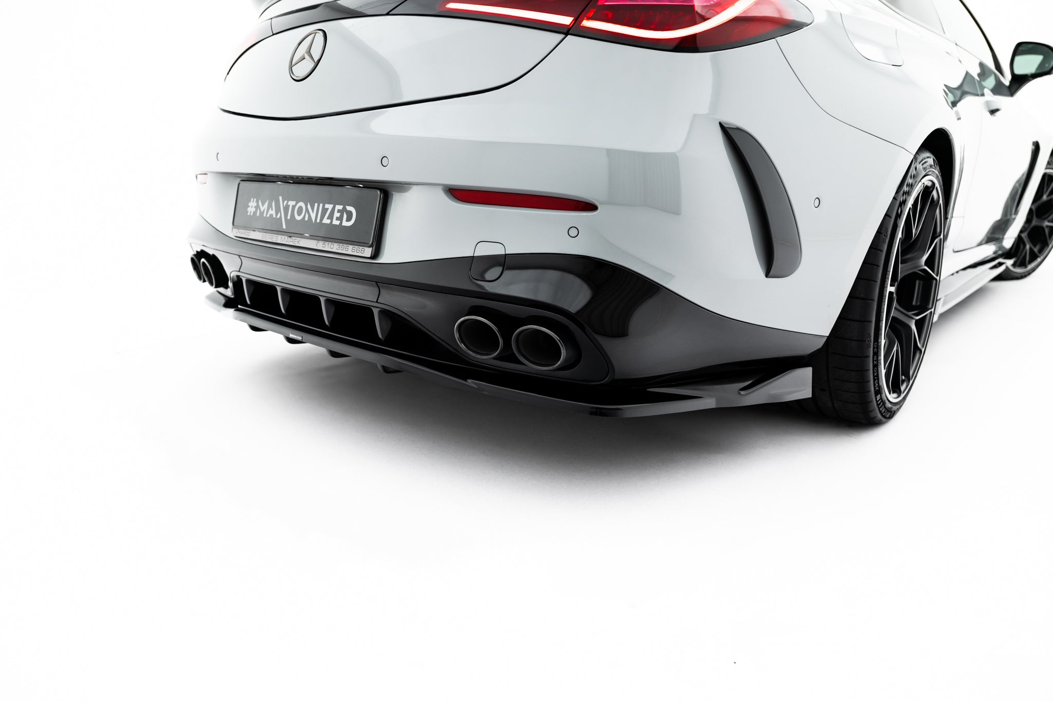 Set of splitters mercedes-amg cle 53 aero c236