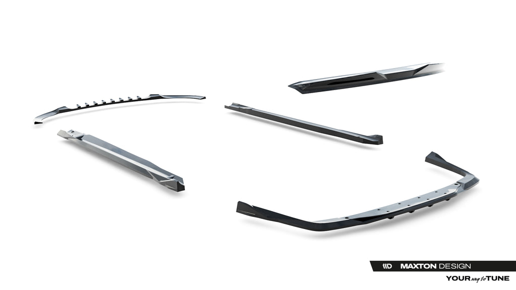 Set of splitters mercedes-amg cle 53 aero c236