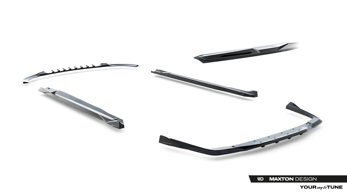 Set of splitters mercedes-amg cle 53 aero c236