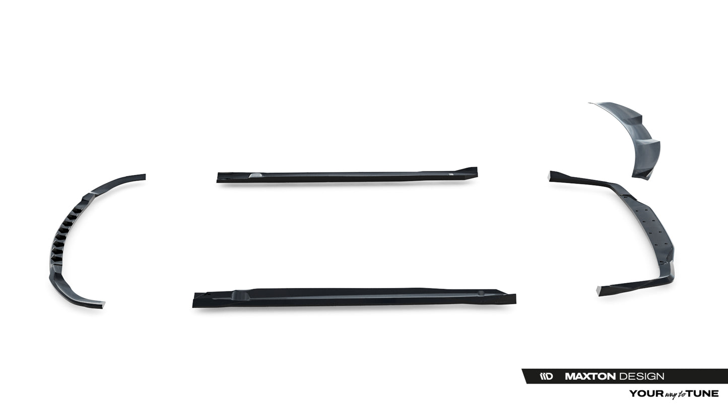 Set of splitters mercedes-amg cle 53 aero c236