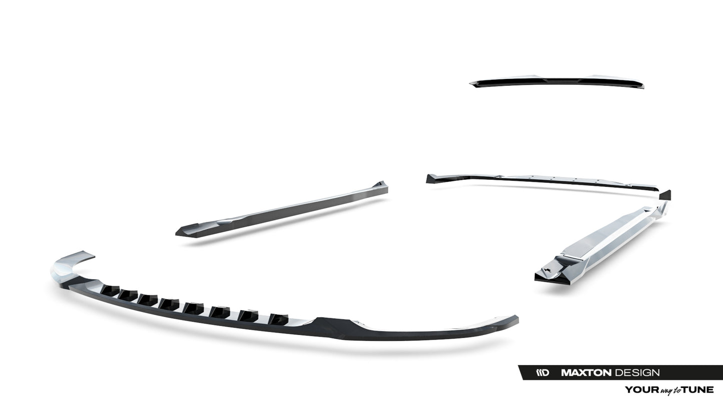 Set of splitters mercedes-amg cle 53 aero c236