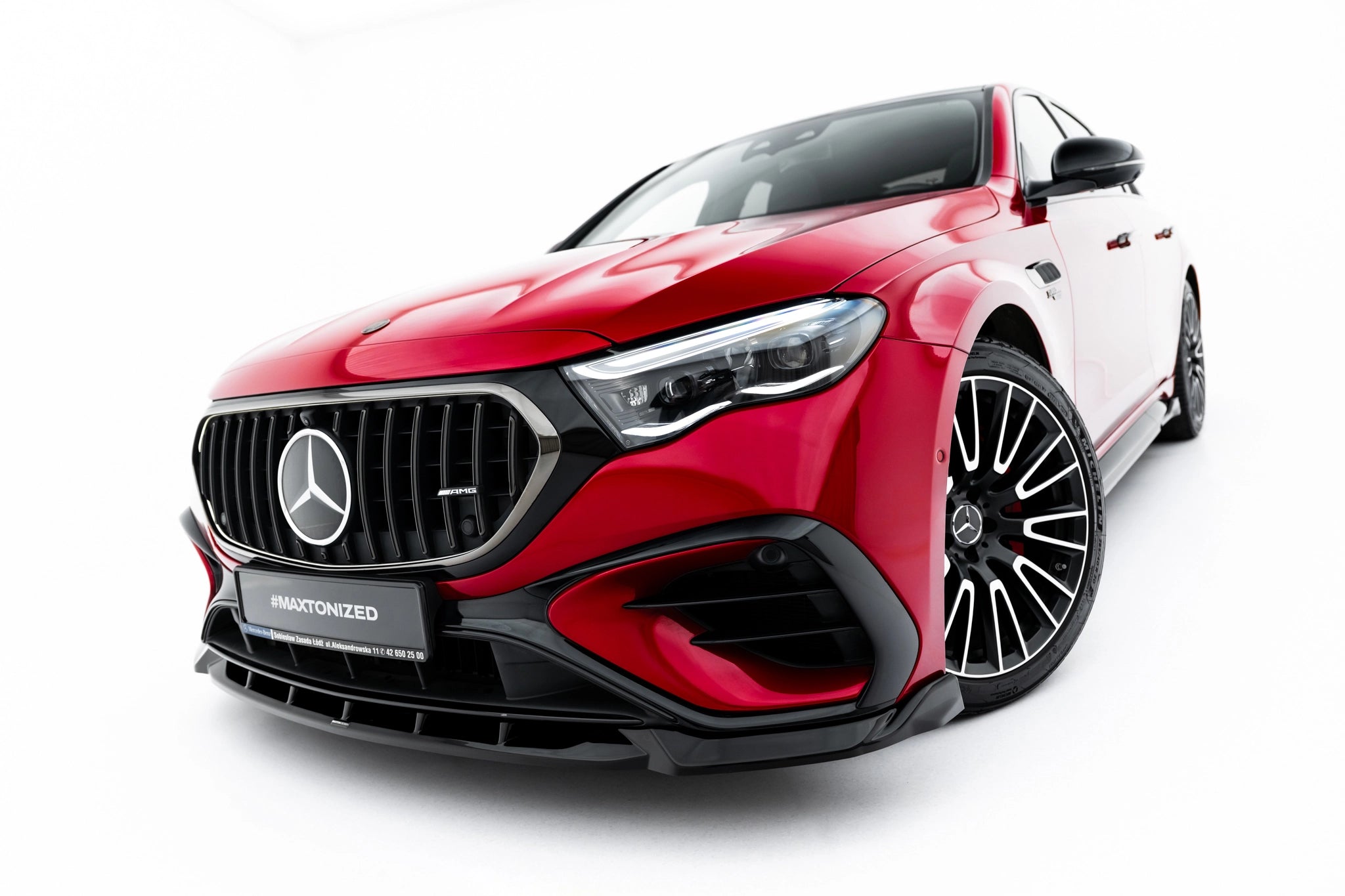 Set of splitters mercedes-amg e53 sedan w214