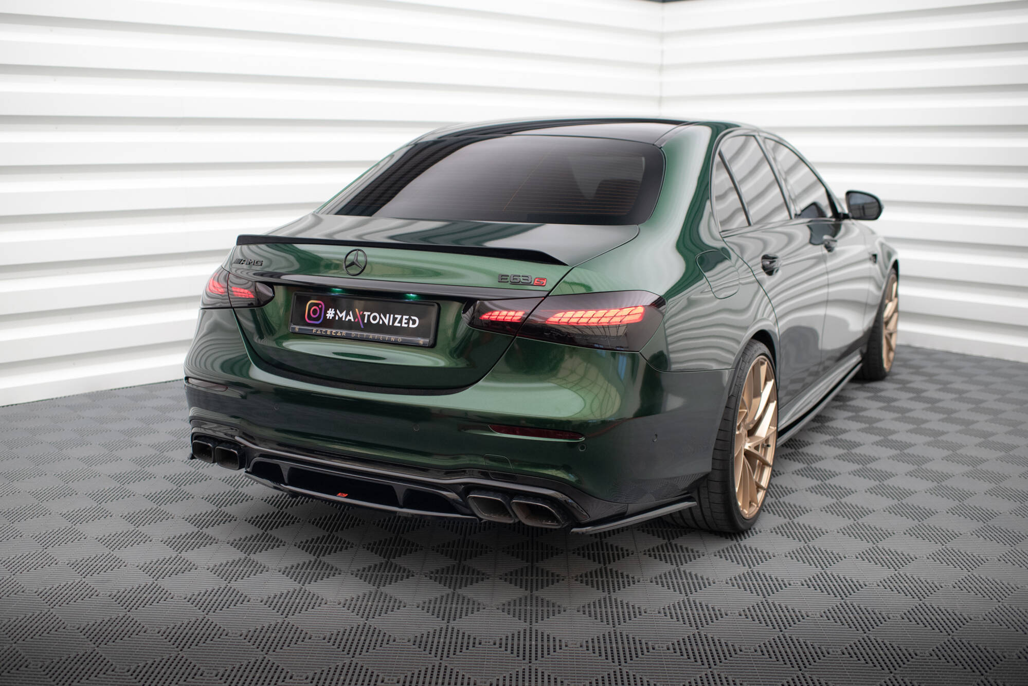 Set of splitters mercedes-amg e63 w213 facelift