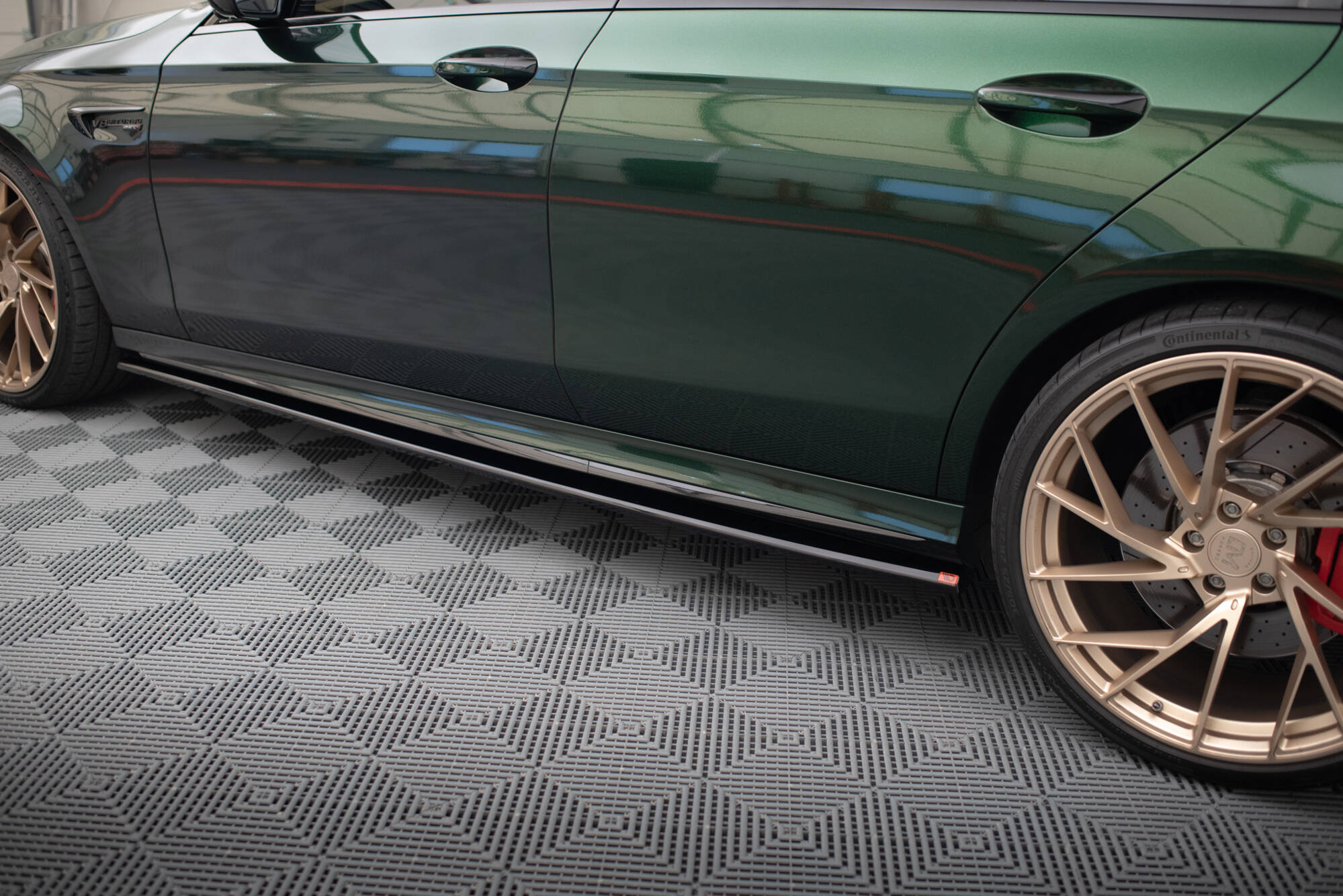 Set of splitters mercedes-amg e63 w213 facelift