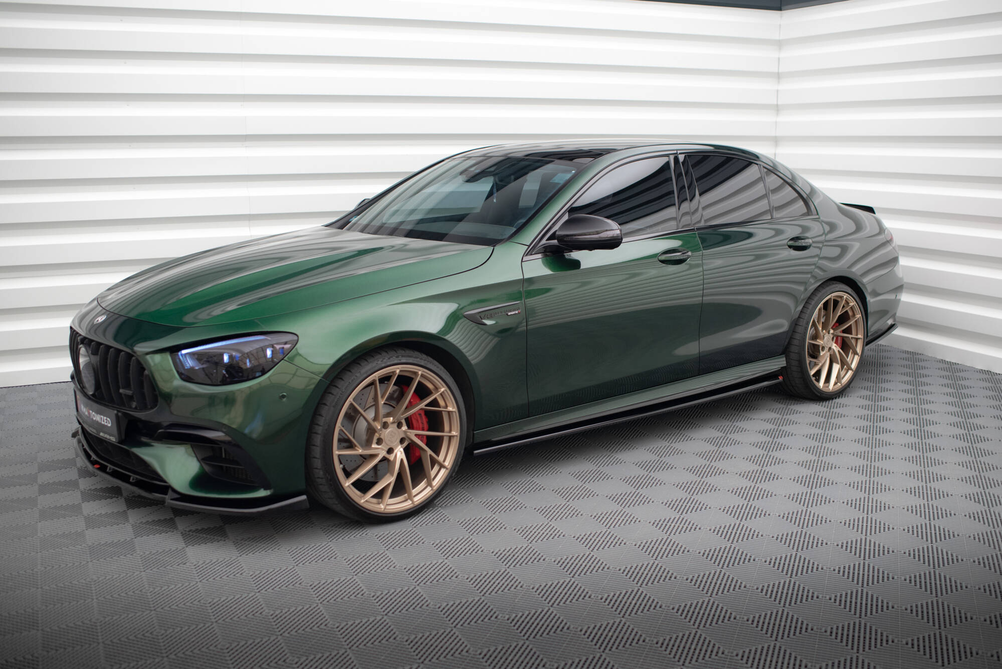 Set of splitters mercedes-amg e63 w213 facelift