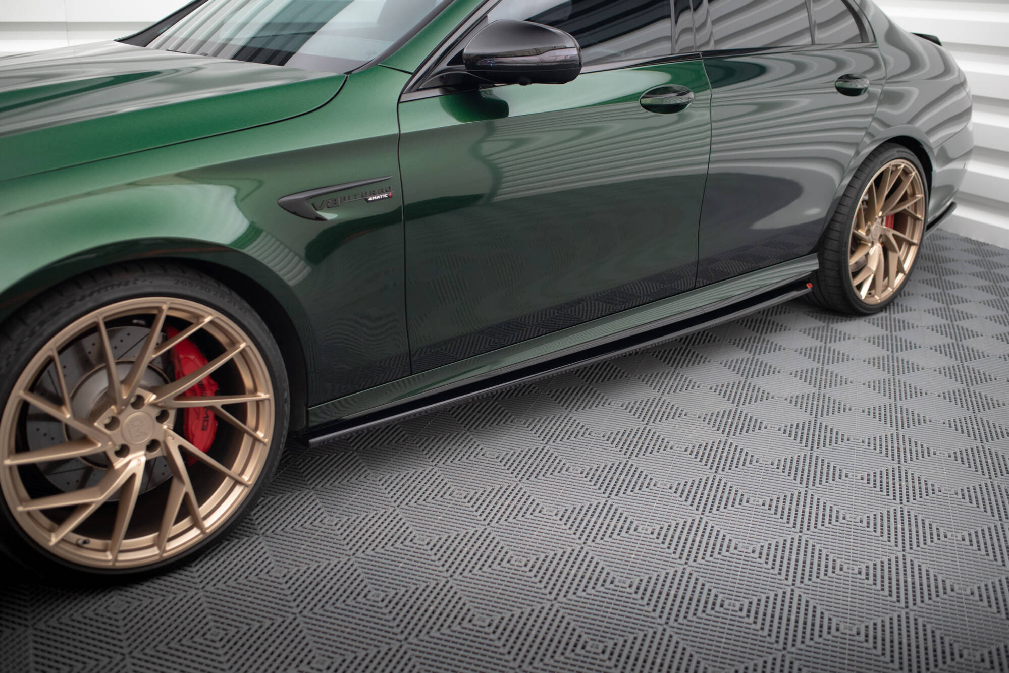Set of splitters mercedes-amg e63 w213 facelift