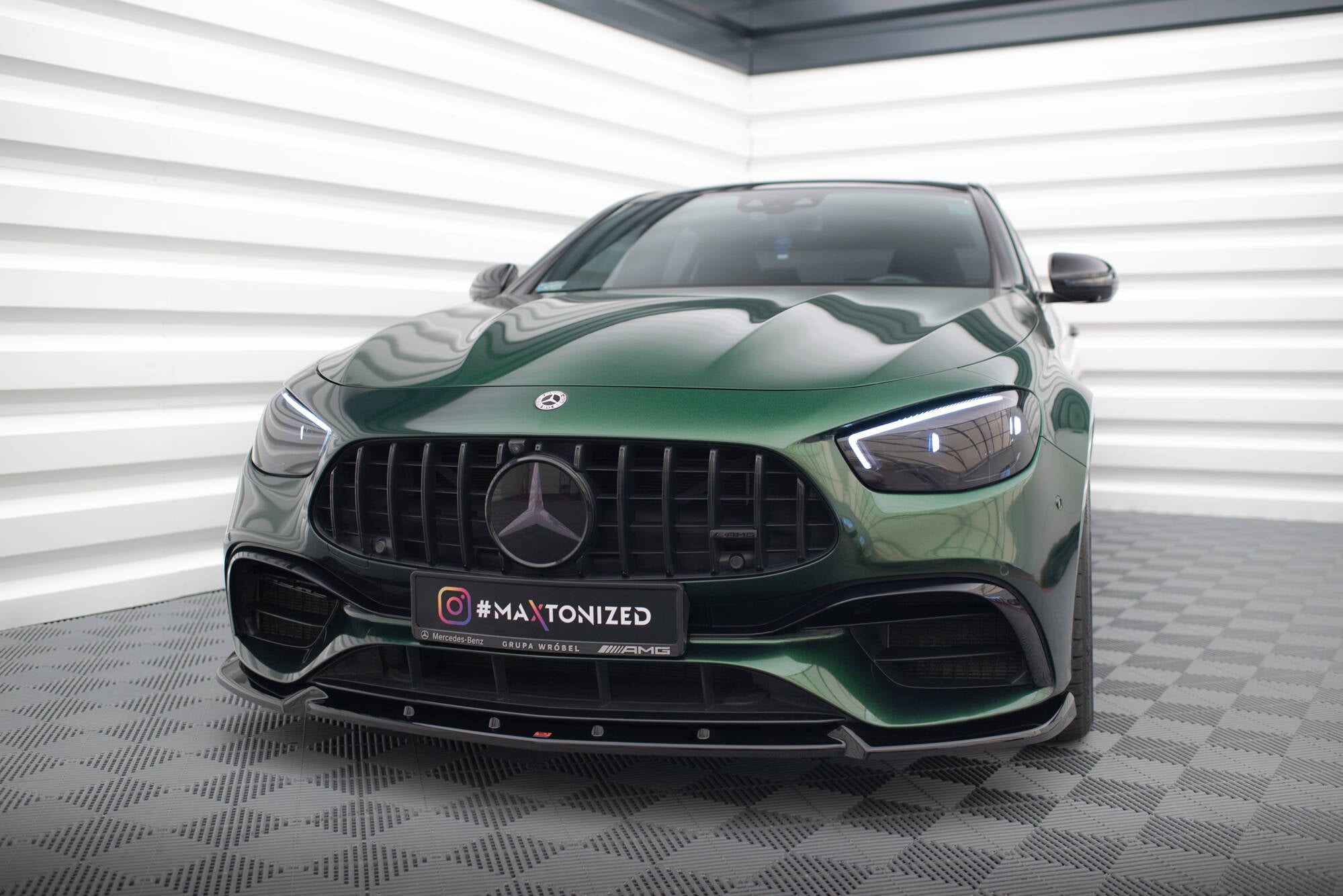 Set of splitters mercedes-amg e63 w213 facelift