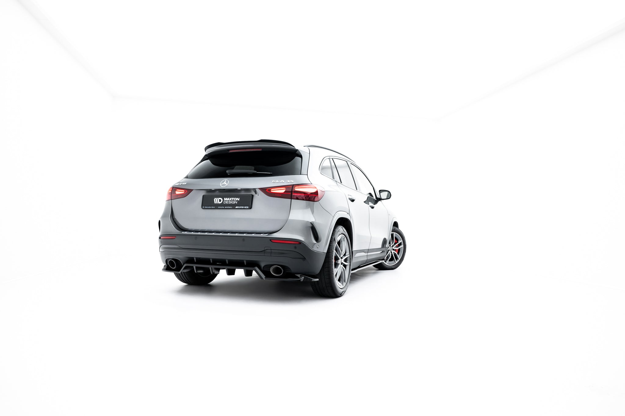 Set of splitters mercedes-amg gla 35 h247 facelift