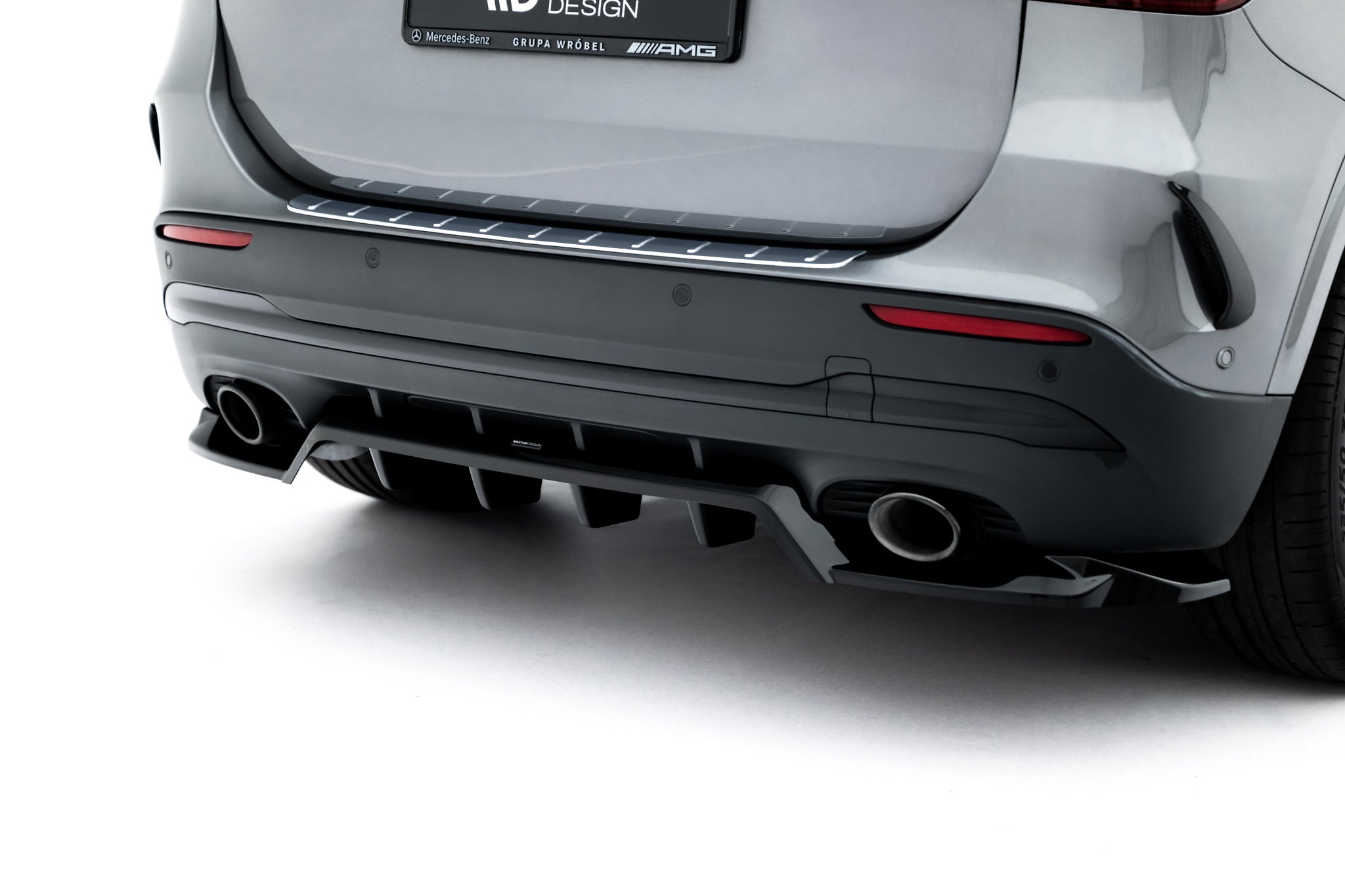 Set of splitters mercedes-amg gla 35 h247 facelift