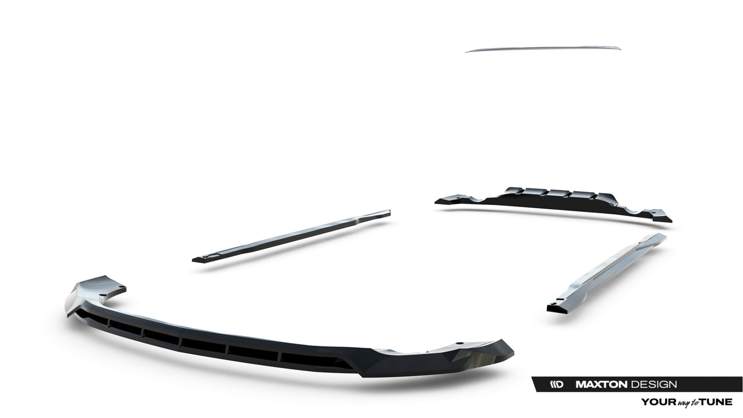 Set of splitters mercedes-amg gla 35 h247 facelift