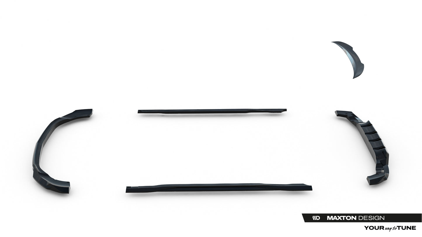 Set of splitters mercedes-amg gla 35 h247 facelift